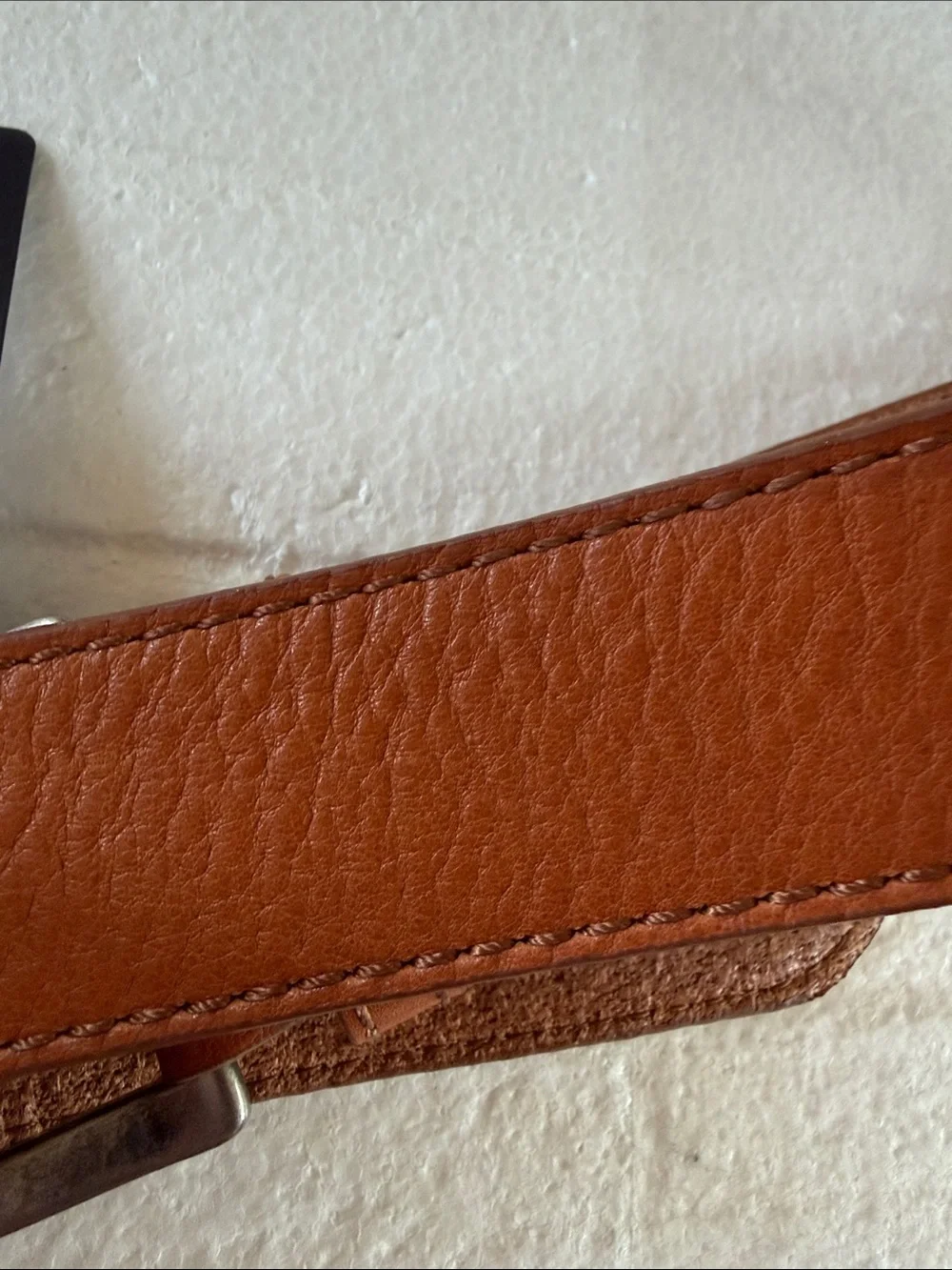NWT Genuine Leather Men's soft Tan Belt - Classic Casual Style XS 32